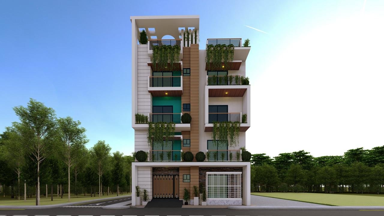 Modern Residential Apartments, Shah Makhdum, Rajshahi