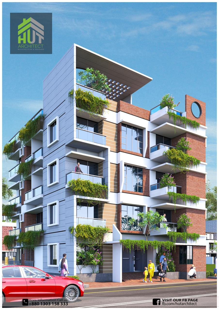 Modern Residential Apartments, Shah Makhdum, Rajshahi